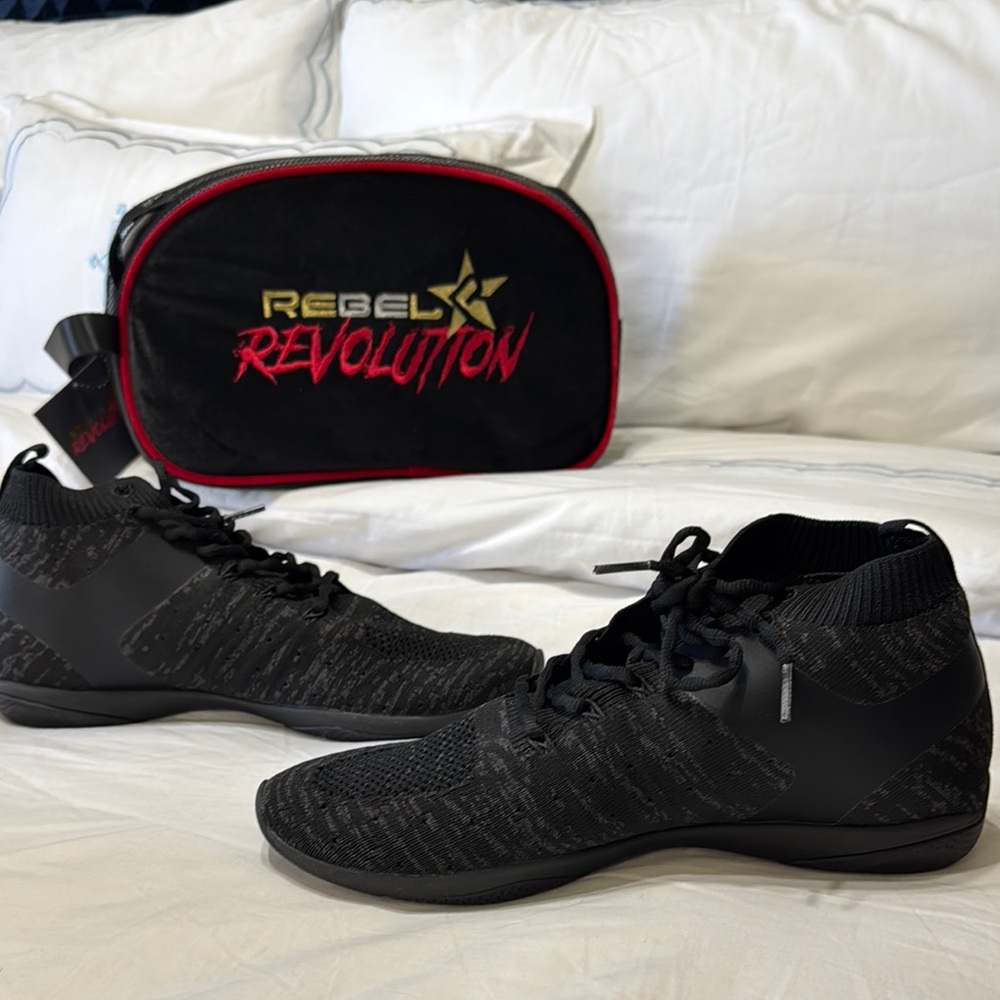 Rebel Revolution Black Athletic Shoes